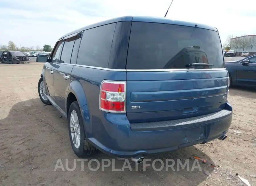 FORD FLEX 2019 vin 2FMGK5C88KBA38077 from auto auction Iaai