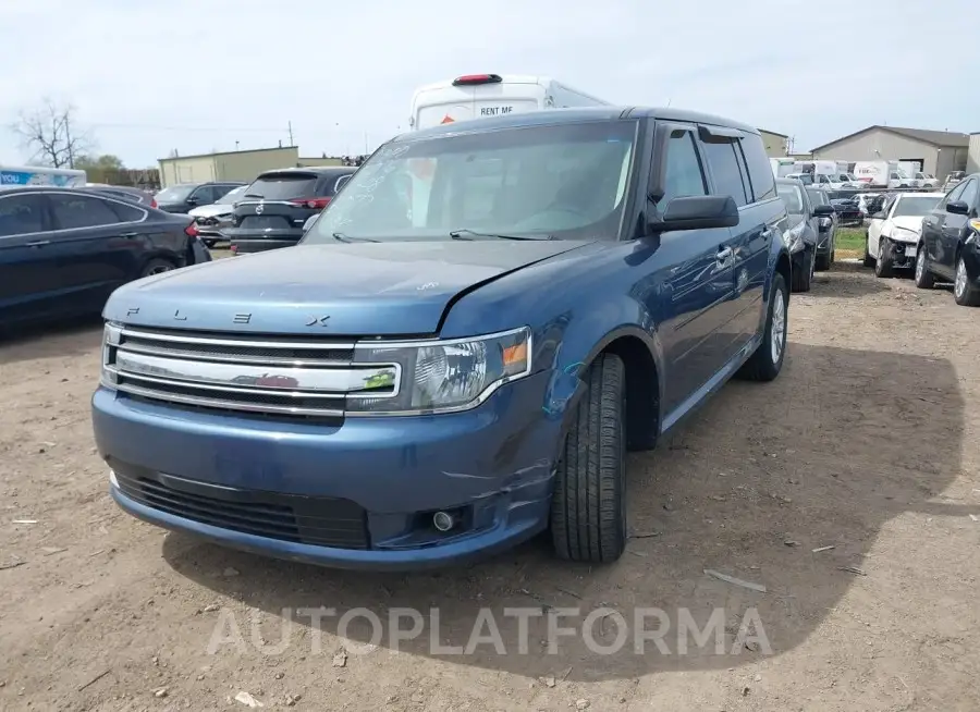 FORD FLEX 2019 vin 2FMGK5C88KBA38077 from auto auction Iaai