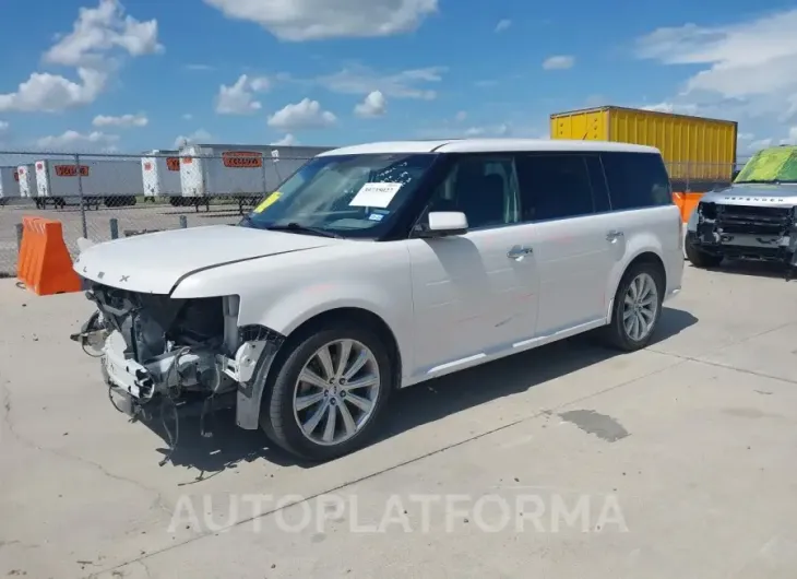 FORD FLEX 2016 vin 2FMGK5D87GBA21020 from auto auction Iaai