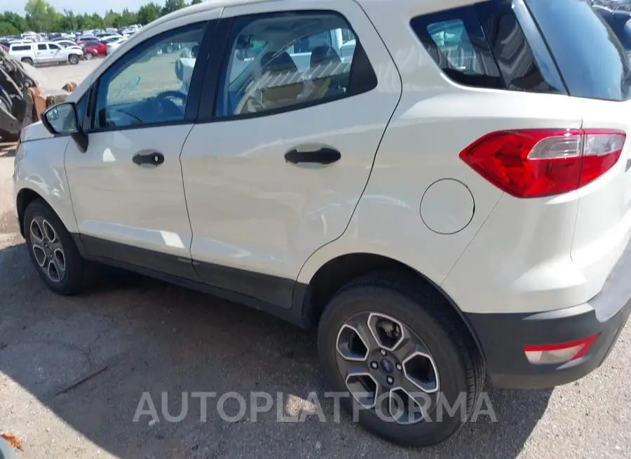 FORD ECOSPORT 2022 vin MAJ6S3FL3NC466766 from auto auction Iaai