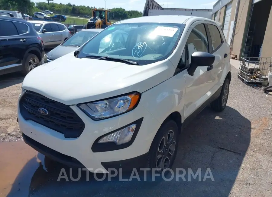 FORD ECOSPORT 2022 vin MAJ6S3FL3NC466766 from auto auction Iaai