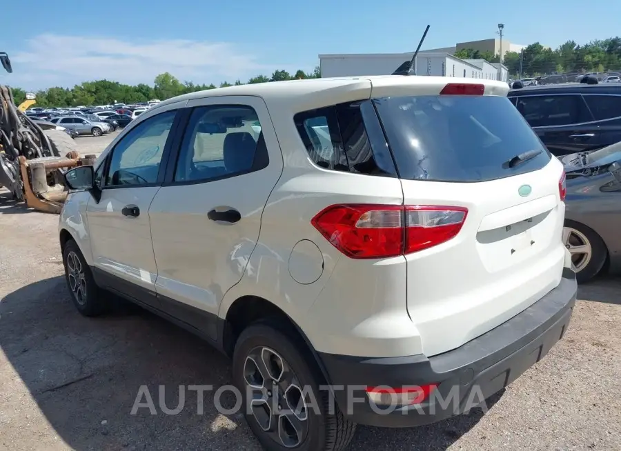 FORD ECOSPORT 2022 vin MAJ6S3FL3NC466766 from auto auction Iaai