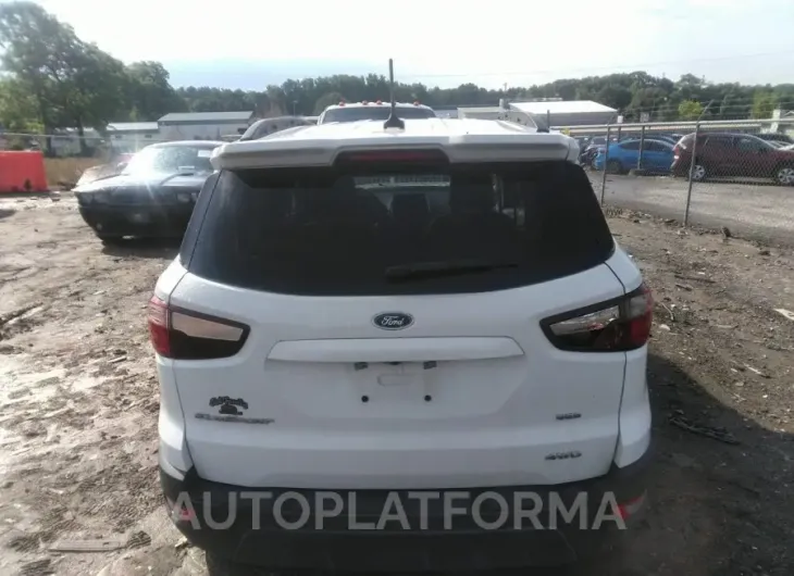 FORD ECOSPORT 2019 vin MAJ6S3JL9KC250584 from auto auction Iaai