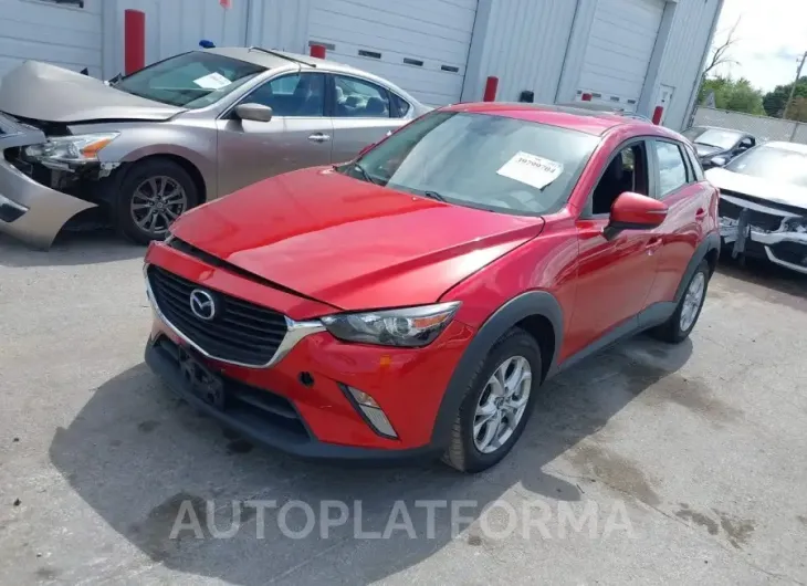 MAZDA CX-3 2016 vin JM1DKBC70G0104367 from auto auction Iaai