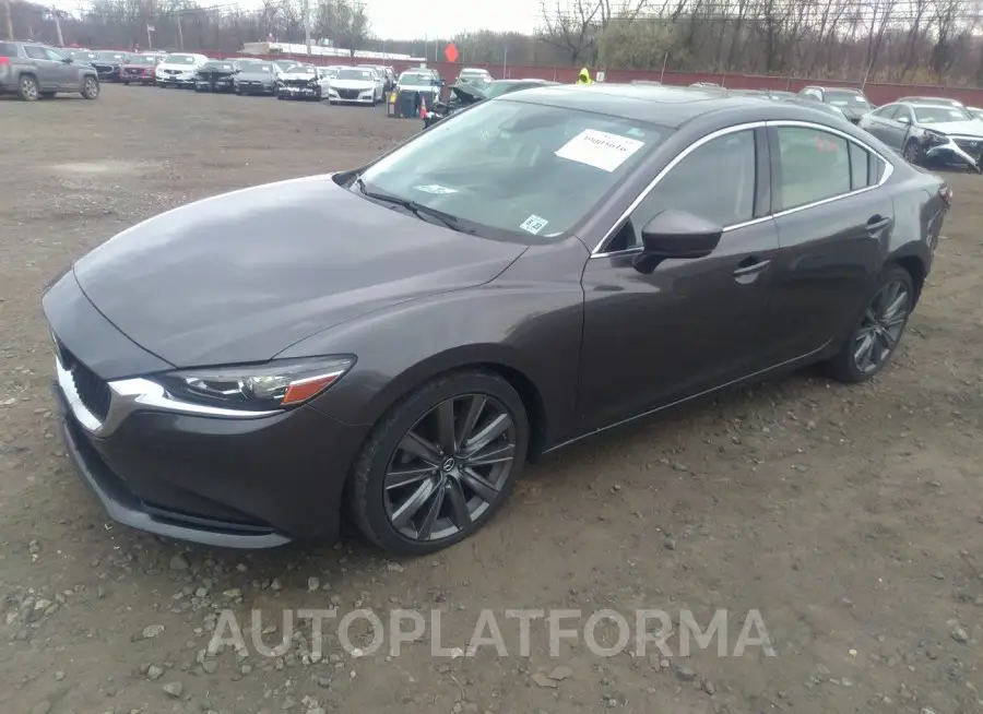 MAZDA MAZDA6 2018 vin JM1GL1TY6J1301168 from auto auction Iaai