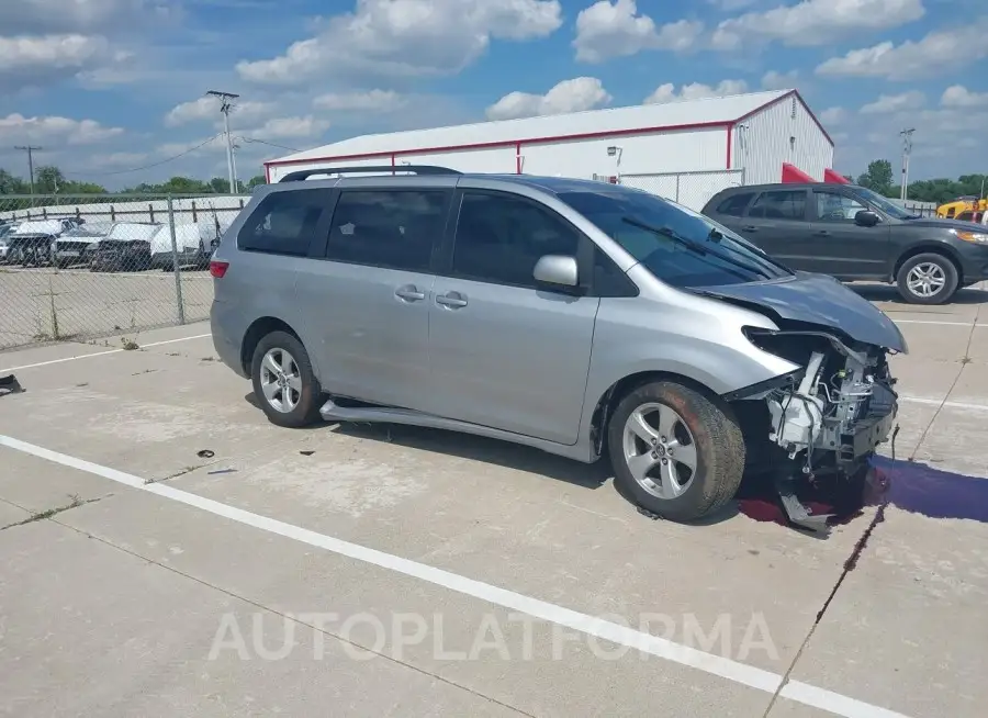 TOYOTA SIENNA 2018 vin 5TDKZ3DC7JS916239 from auto auction Iaai