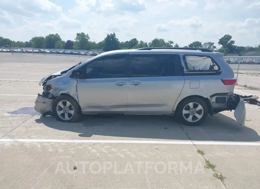 TOYOTA SIENNA 2018 vin 5TDKZ3DC7JS916239 from auto auction Iaai