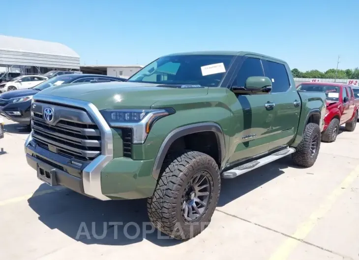 TOYOTA TUNDRA HYBRID 2023 vin 5TFJC5DB7PX037696 from auto auction Iaai