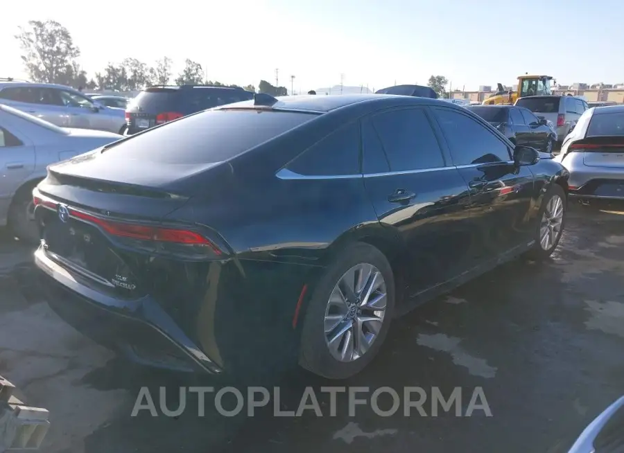 TOYOTA MIRAI 2022 vin JTDAAAAA8NA007245 from auto auction Iaai