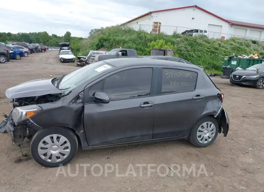 TOYOTA YARIS 2015 vin VNKKTUD33FA024623 from auto auction Iaai