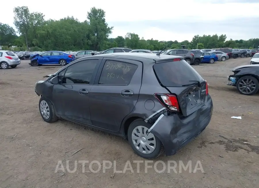 TOYOTA YARIS 2015 vin VNKKTUD33FA024623 from auto auction Iaai