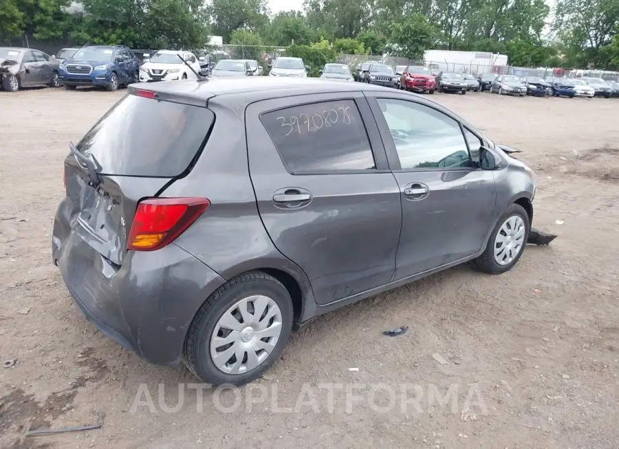 TOYOTA YARIS 2015 vin VNKKTUD33FA024623 from auto auction Iaai