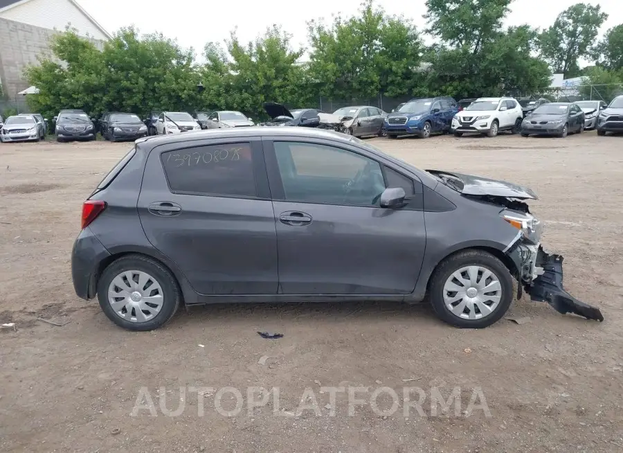 TOYOTA YARIS 2015 vin VNKKTUD33FA024623 from auto auction Iaai