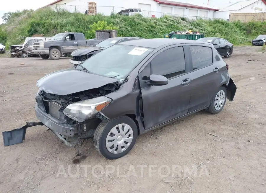 TOYOTA YARIS 2015 vin VNKKTUD33FA024623 from auto auction Iaai