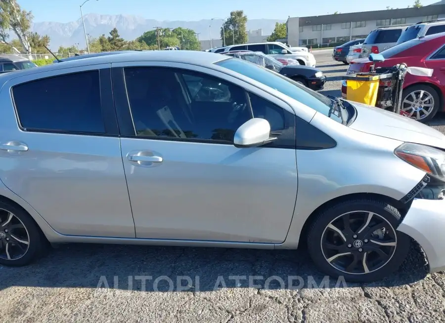 TOYOTA YARIS 2015 vin VNKKTUD38FA019143 from auto auction Iaai