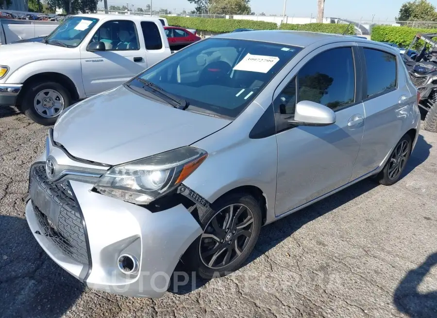 TOYOTA YARIS 2015 vin VNKKTUD38FA019143 from auto auction Iaai