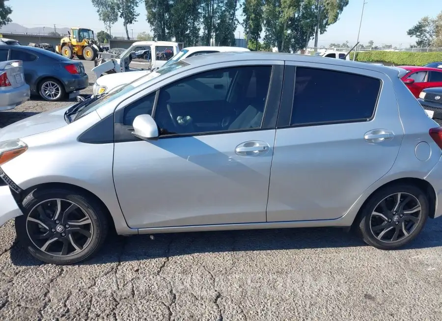 TOYOTA YARIS 2015 vin VNKKTUD38FA019143 from auto auction Iaai