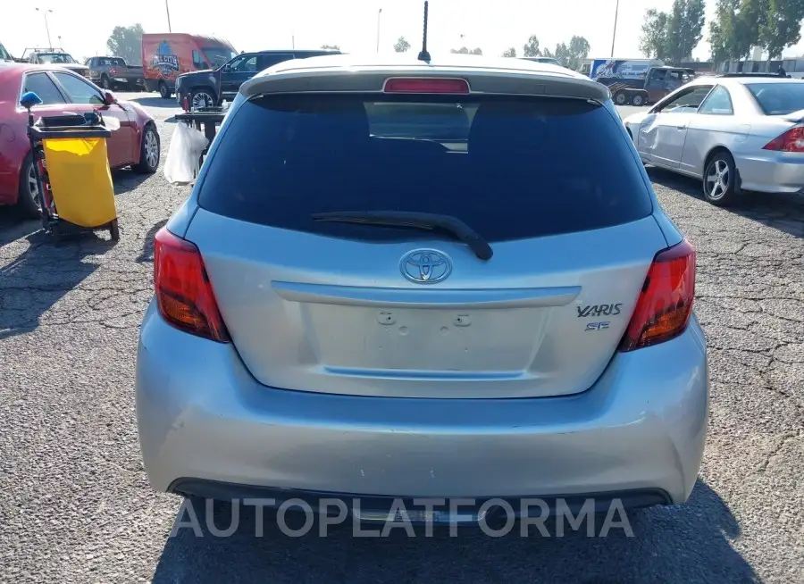 TOYOTA YARIS 2015 vin VNKKTUD38FA019143 from auto auction Iaai