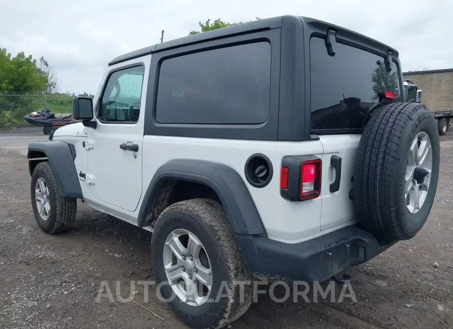 JEEP WRANGLER 2023 vin 1C4HJXAG6PW550766 from auto auction Iaai