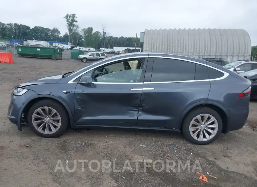 TESLA MODEL X 2017 vin 5YJXCBE27HF029682 from auto auction Iaai