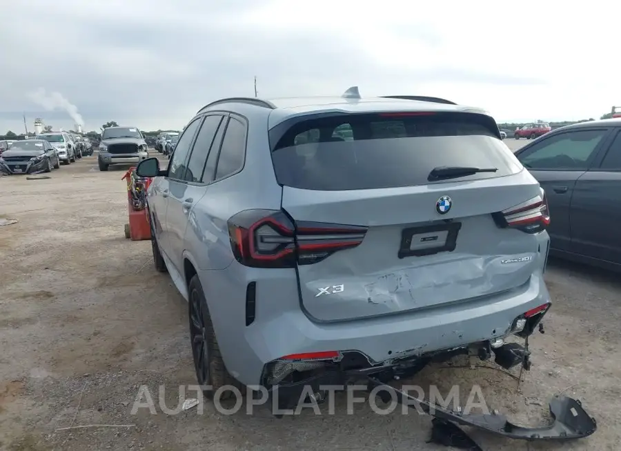 BMW X3 2024 vin 5UX43DP09R9U82514 from auto auction Iaai