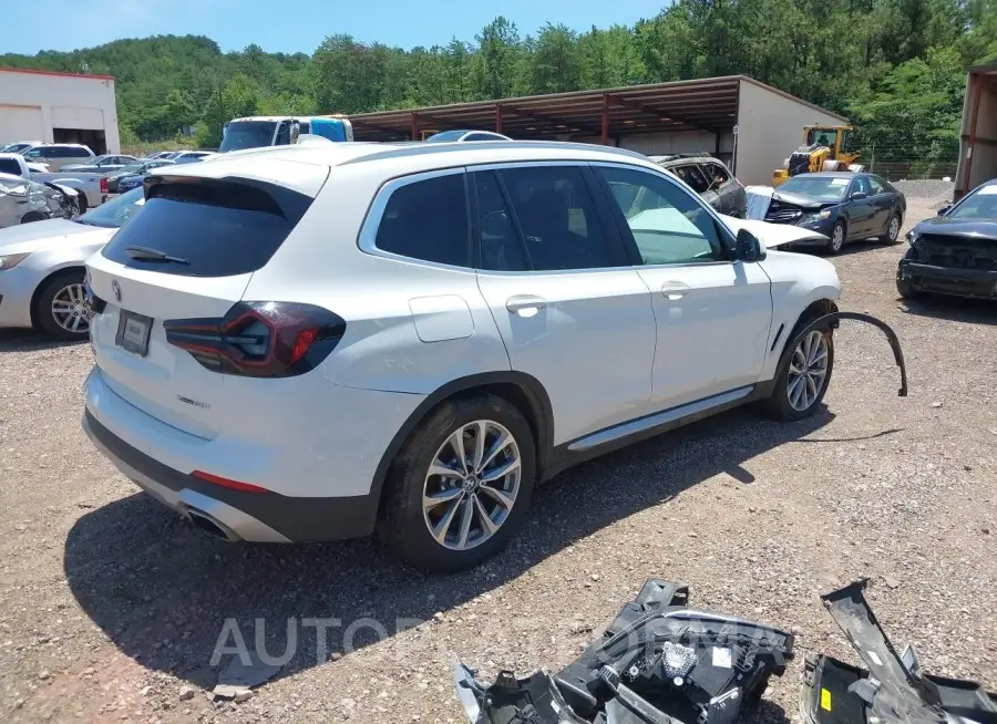 BMW X3 2023 vin 5UX53DP00P9N51575 from auto auction Iaai