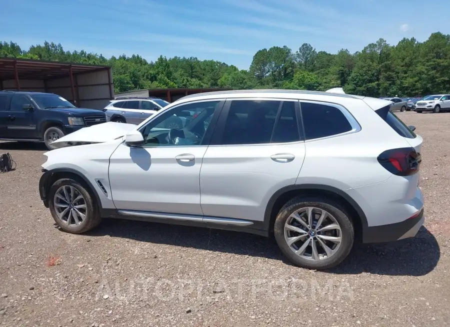 BMW X3 2023 vin 5UX53DP00P9N51575 from auto auction Iaai