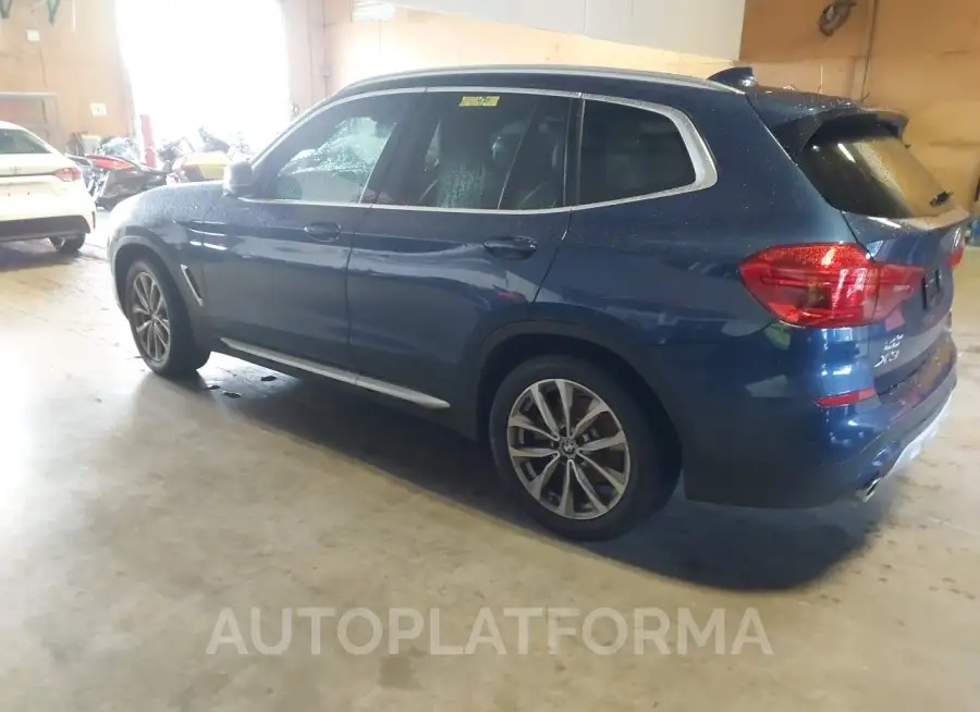 BMW X3 2019 vin 5UXTR7C51KLE98862 from auto auction Iaai