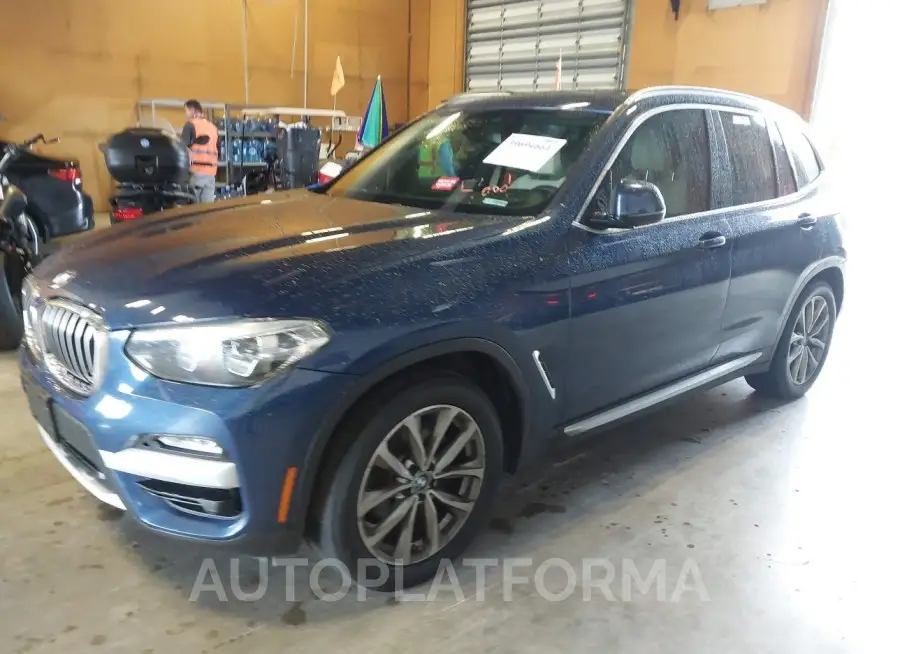 BMW X3 2019 vin 5UXTR7C51KLE98862 from auto auction Iaai