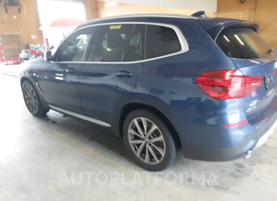 BMW X3 2019 vin 5UXTR7C51KLE98862 from auto auction Iaai