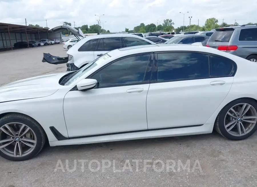 BMW 740I 2017 vin WBA7E2C51HG739235 from auto auction Iaai