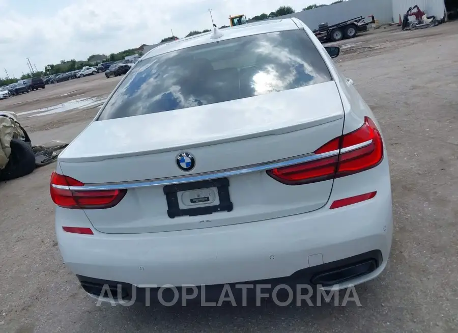 BMW 740I 2017 vin WBA7E2C51HG739235 from auto auction Iaai