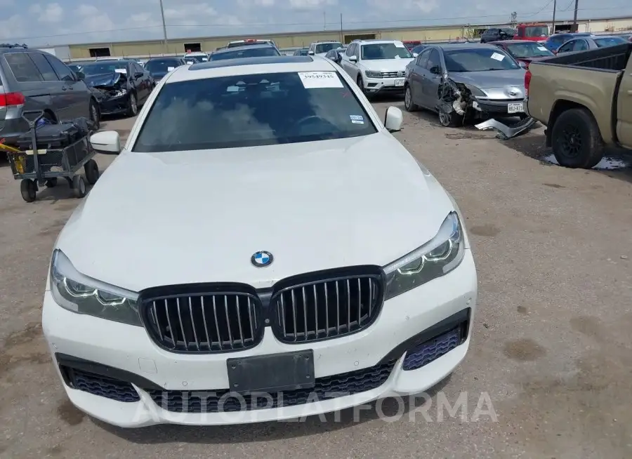 BMW 740I 2017 vin WBA7E2C51HG739235 from auto auction Iaai