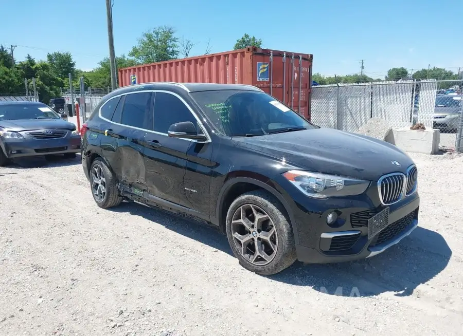 BMW X1 2018 vin WBXHT3C32J5K25089 from auto auction Iaai