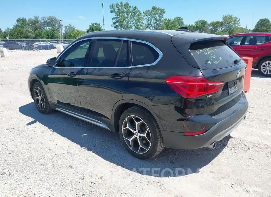 BMW X1 2018 vin WBXHT3C32J5K25089 from auto auction Iaai