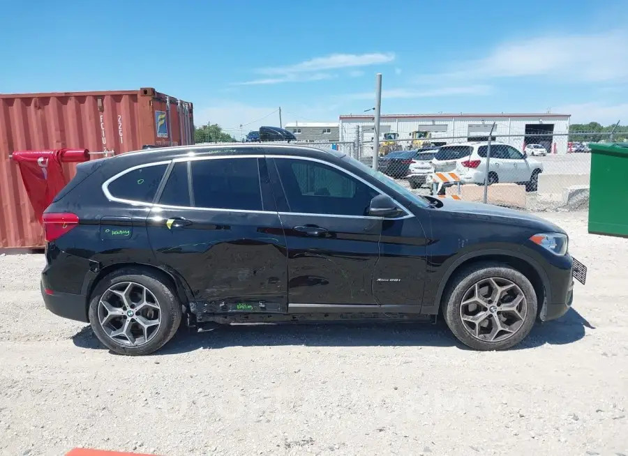 BMW X1 2018 vin WBXHT3C32J5K25089 from auto auction Iaai