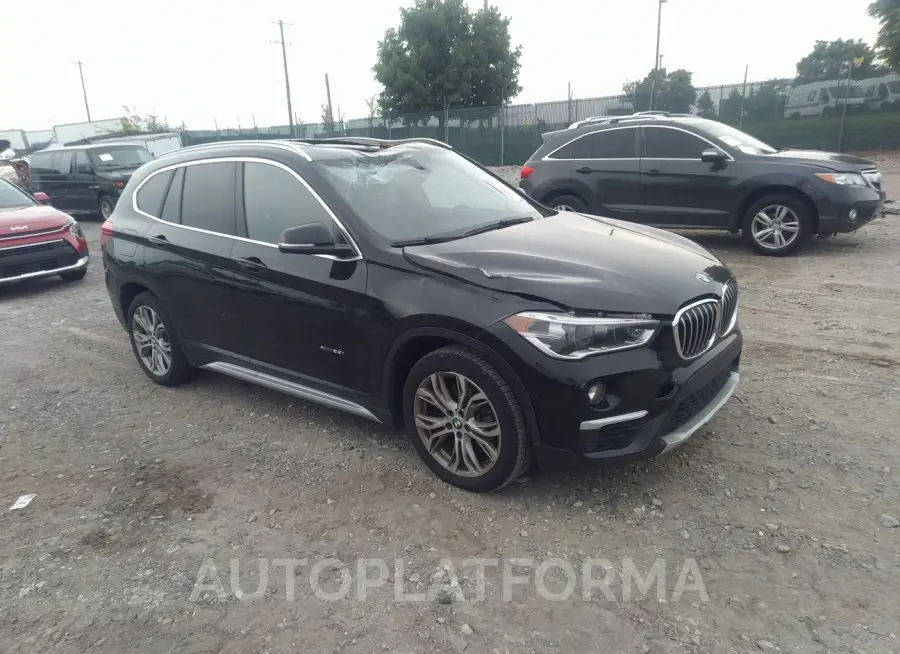 BMW X1 2017 vin WBXHT3C33H5F78549 from auto auction Iaai