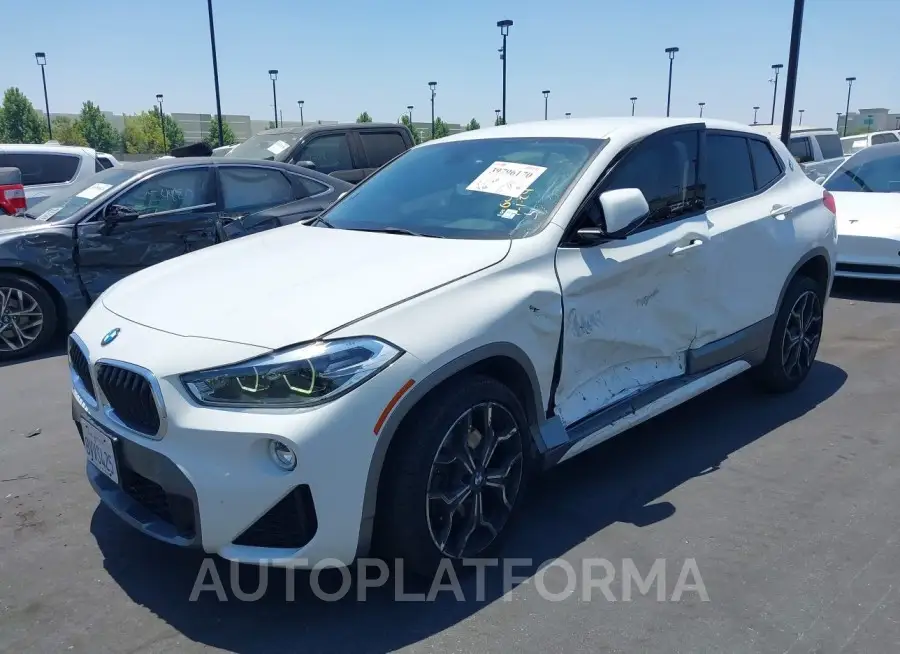 BMW X2 2018 vin WBXYJ5C33JEF78204 from auto auction Iaai