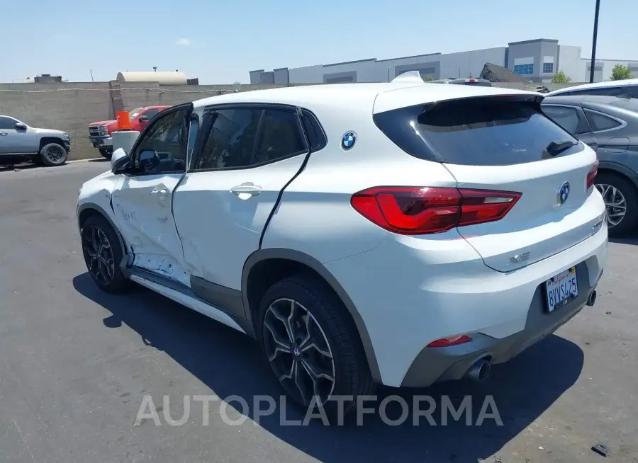 BMW X2 2018 vin WBXYJ5C33JEF78204 from auto auction Iaai