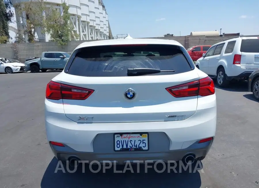 BMW X2 2018 vin WBXYJ5C33JEF78204 from auto auction Iaai