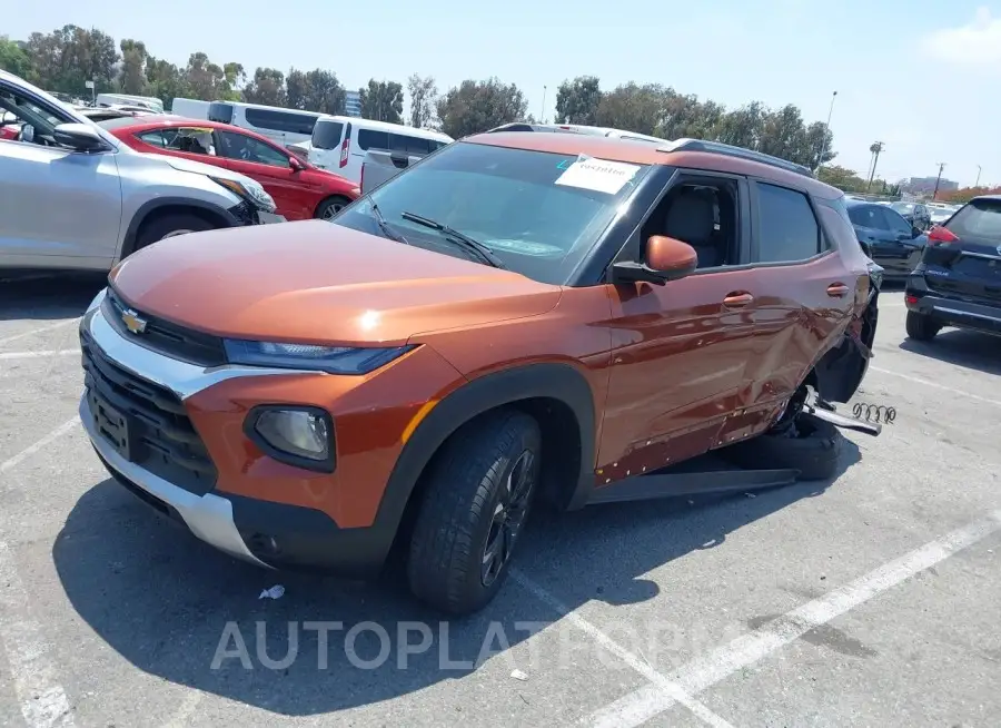 CHEVROLET TRAILBLAZER 2021 vin KL79MPS21MB019389 from auto auction Iaai