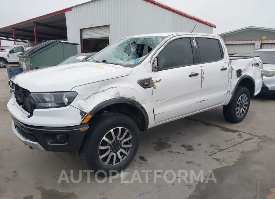 FORD RANGER 2019 vin 1FTER4FH8KLA34284 from auto auction Iaai