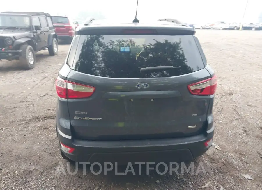 FORD ECOSPORT 2020 vin MAJ3S2GE4LC359722 from auto auction Iaai