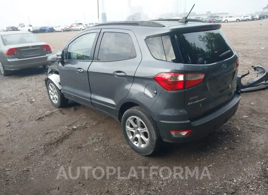 FORD ECOSPORT 2020 vin MAJ3S2GE4LC359722 from auto auction Iaai