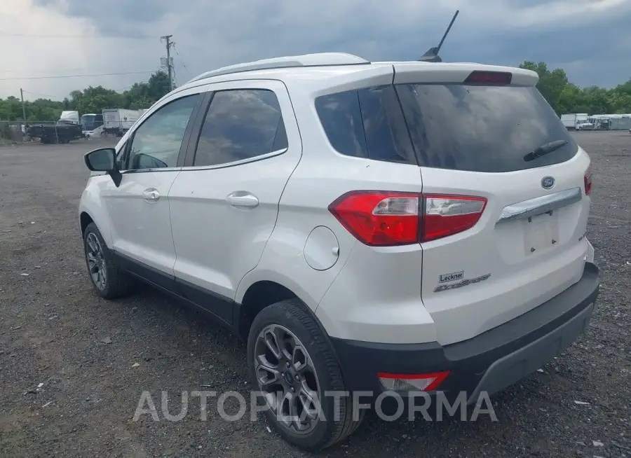 FORD ECOSPORT 2018 vin MAJ6P1WL0JC168191 from auto auction Iaai