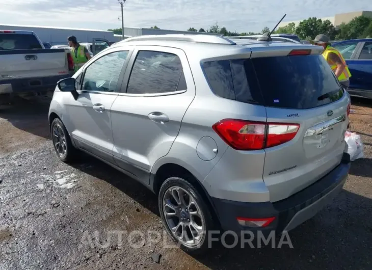 FORD ECOSPORT 2019 vin MAJ6S3KL9KC256884 from auto auction Iaai