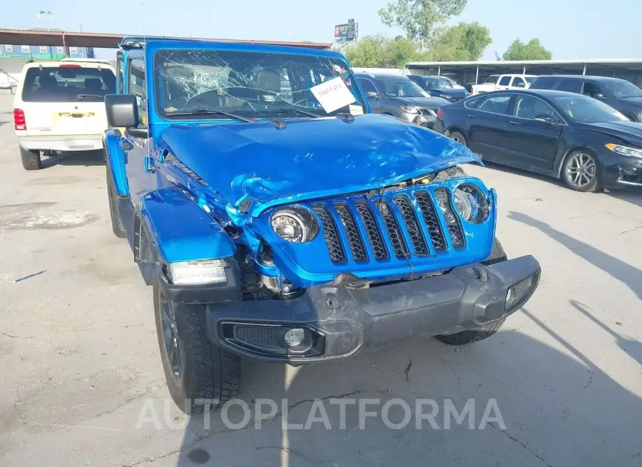 JEEP WRANGLER UNLIMITED 2022 vin 1C4HJXEG9NW156430 from auto auction Iaai