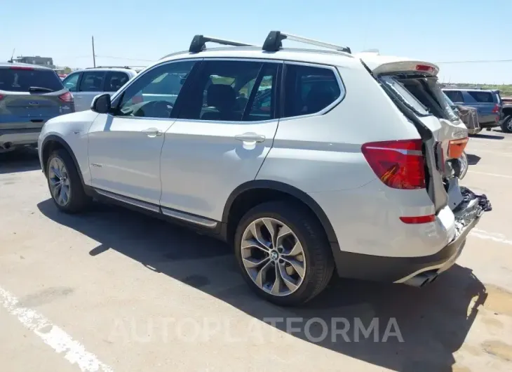 BMW X3 2017 vin 5UXWX9C32H0W73060 from auto auction Iaai