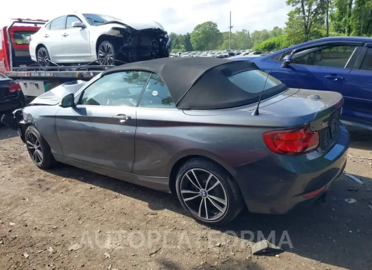 BMW 230I 2020 vin WBA2K1C02L7E54668 from auto auction Iaai