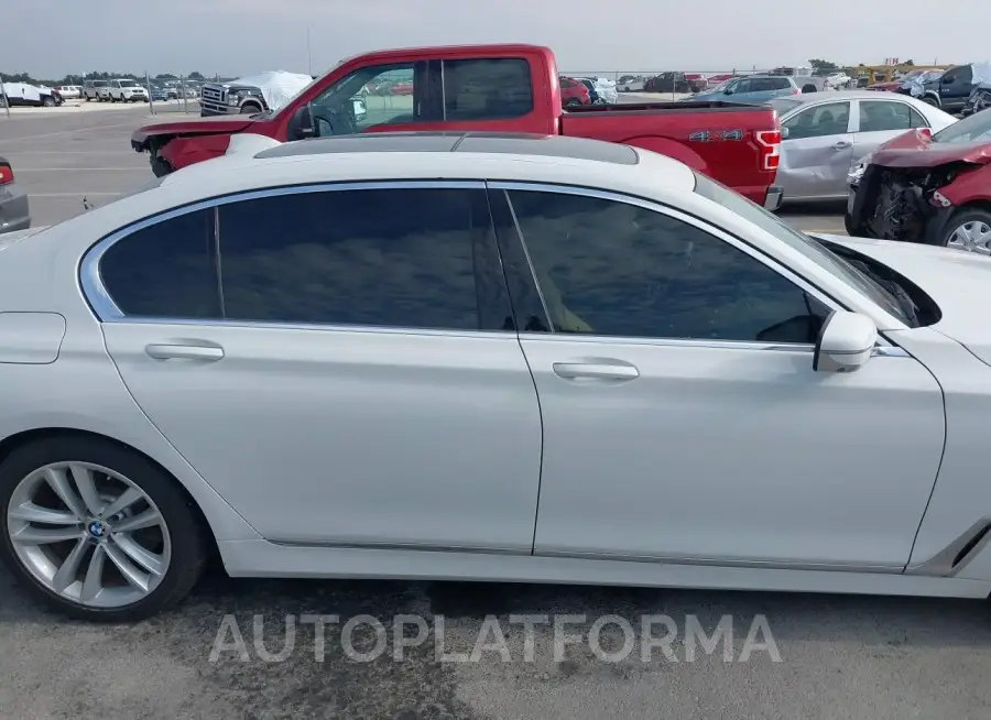 BMW 750I 2016 vin WBA7F0C55GGL99927 from auto auction Iaai